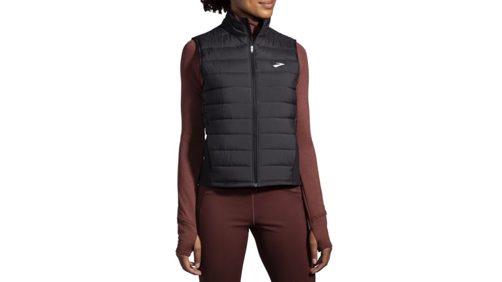 Brooks Shield Hybrid Vest 2.0 - Womens, Extra Large, Black, 221556001.040