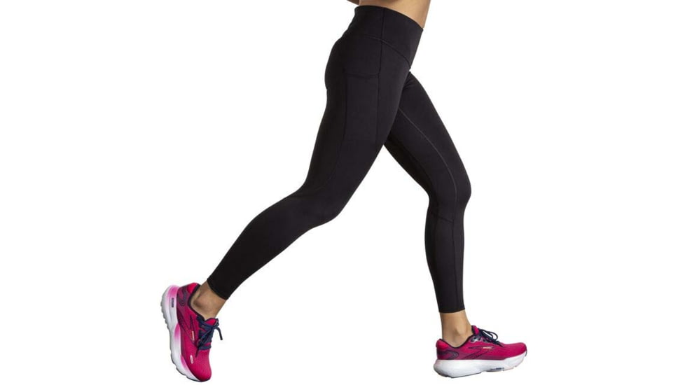 Brooks Spark Tight - Womens, Black, Large, 221664001.035