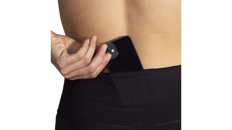 Brooks Spark Tight - Womens, Black, Large, 221664001.035