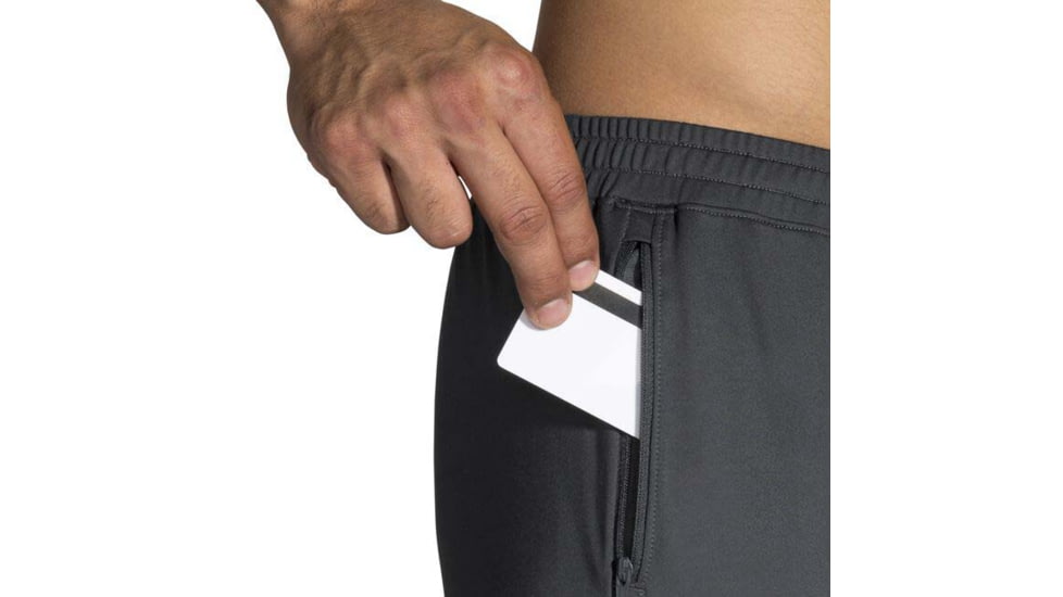 Brooks Spartan Pant - Mens, Asphalt, XXL, 211365081.045