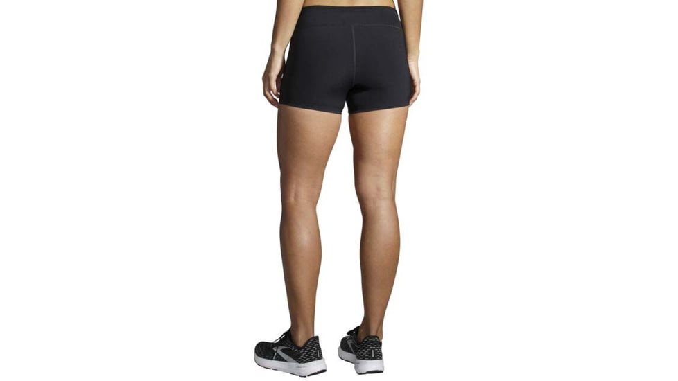 Brooks Speedwork Short Tight - Womens, Black, XL, 221532001.040