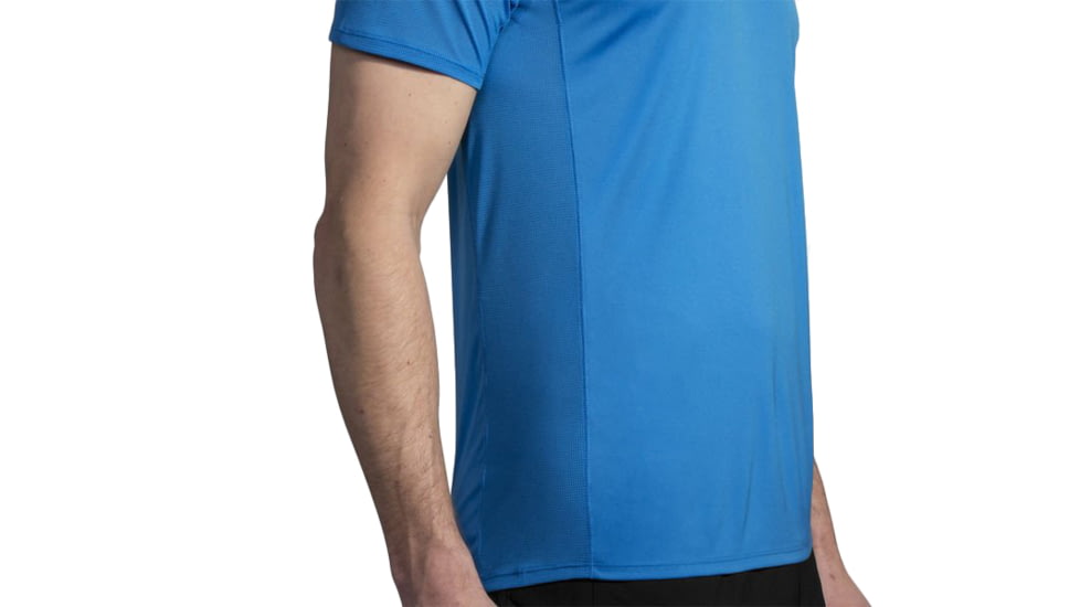 Brooks Stealth Short Sleeve - Mens, Azul, Large, 211219422.035