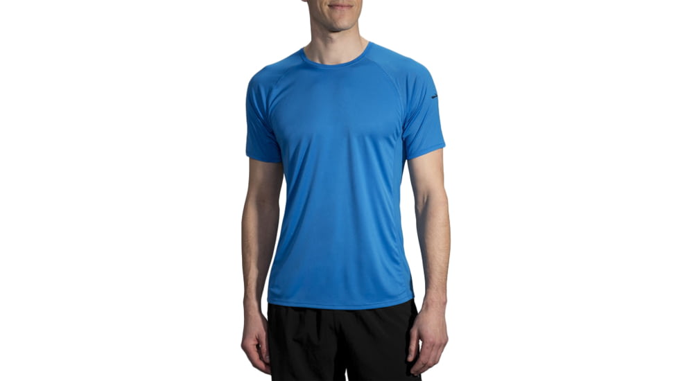 Brooks Stealth Short Sleeve - Mens, Azul, Large, 211219422.035