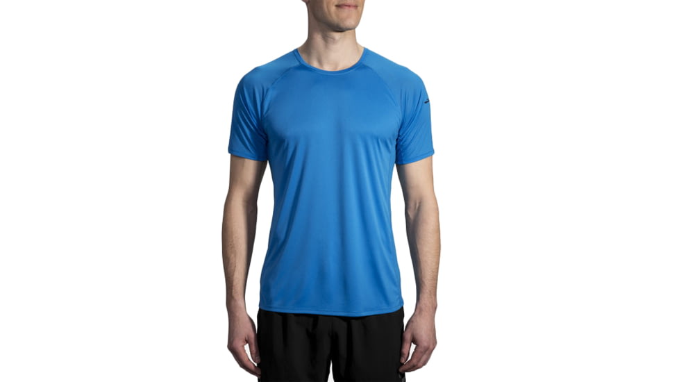 Brooks Stealth Short Sleeve - Mens, Azul, Large, 211219422.035