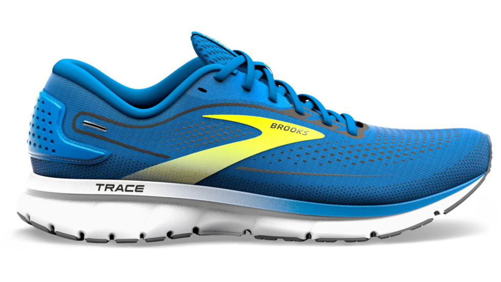 Brooks Trace 2 Running Shoes - Mens, Blue/Nightlife/White, 7.0, 1103881D482.070