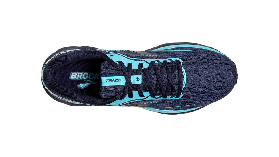 Brooks Trace 2 Running Shoes - Womens, Medium, Peacoat/Bluefish/White, 11.0, 1203751B445.110