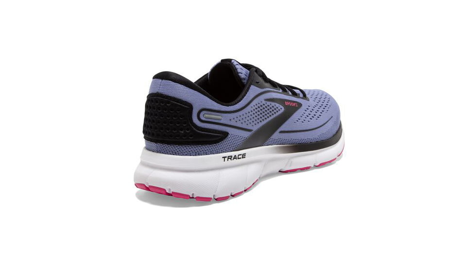 Brooks Trace 2 Running Shoes - Womens, Medium, Purple Impression/Black/Pink, 5.0, 1203751B533.050