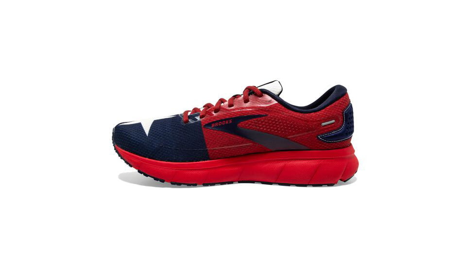 Brooks Trace 2 Running Shoes - Womens, Medium, Red/White/Navy, 10.5, 1203751B689.105