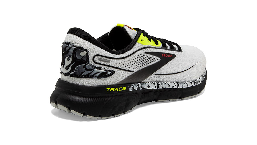 Brooks Trace 2 Running Shoes - Womens, Medium, White/Black/Nightlife, 11.0, 1203751B129.110