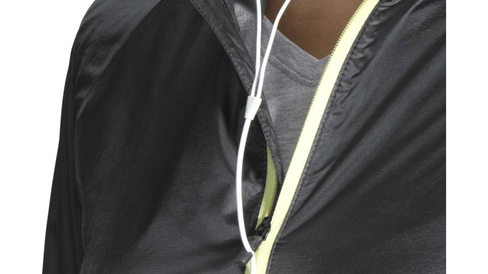 Brooks Women's LSD Runnig Jacket, Asphalt/Reed, Large, 221135010.035