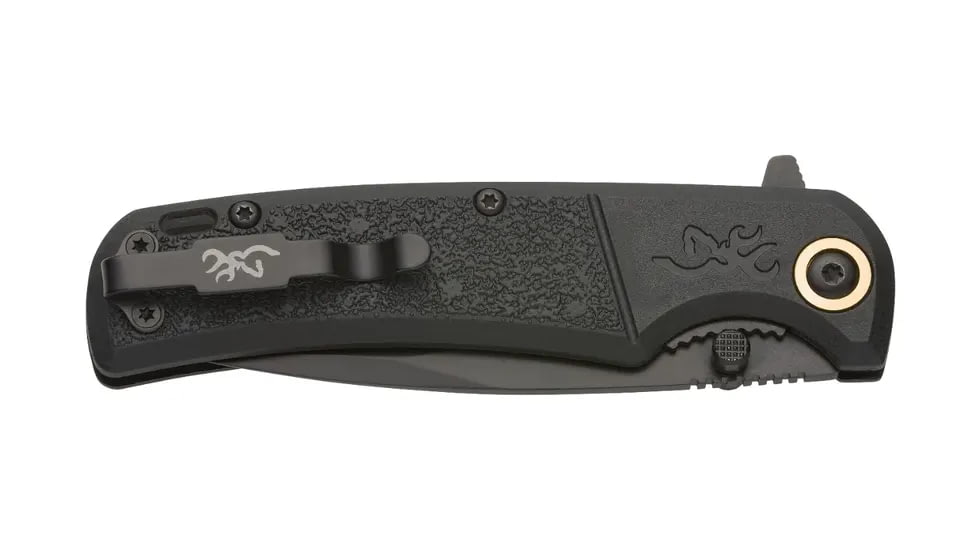 Browning Buckmark Slim Folding Knives - Box, 3.125in, D2 High Carbon Steel, Drop Point, Laminate Handle, N, 3220505B