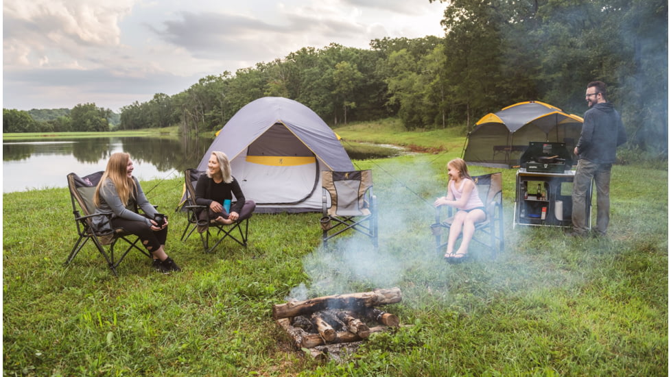 Browning Camping Basecamp Cook Station, Black/Silver, 8549800