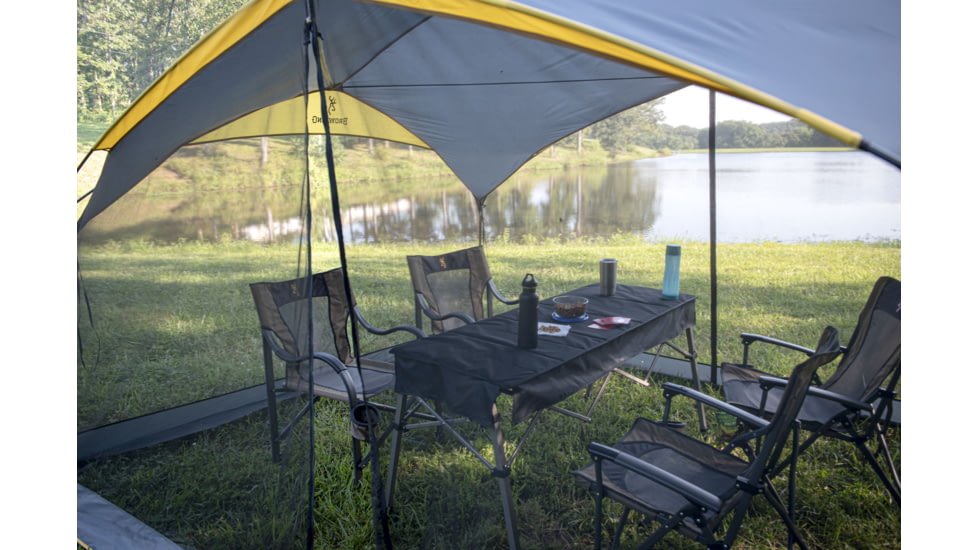 Browning Camping Basecamp Screen House, Charcoal/Gold, 5990000