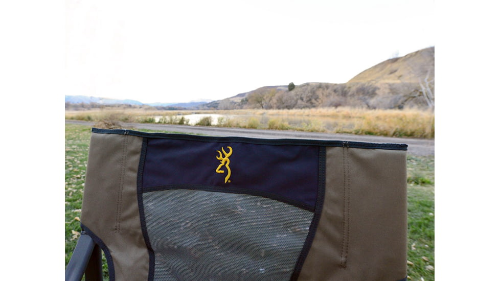 Browning Camping Camping Camp Chair, Khaki/Coal, 8511114
