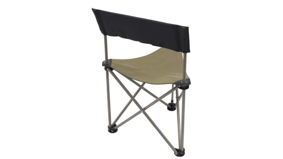 Browning Camping Dakota Lightweight Tri-leg Chair, Khaki/Coal, 8510001