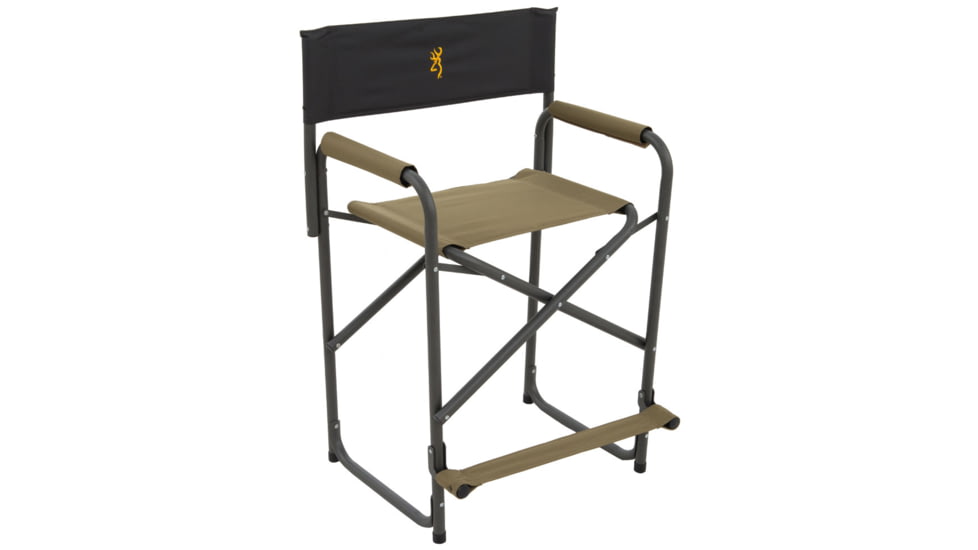 Browning Camping Directors XT Extra Folding Chair, Khaki/Coal, 8532121