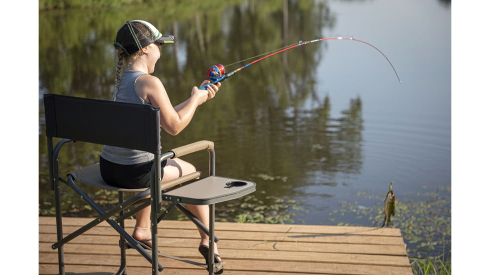 Browning Camping Directors XT Plus Folding Chair, Khaki/Coal, 8532921