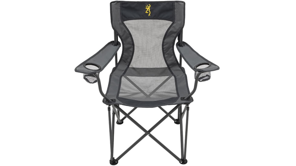 Browning Camping Grizzly Chair, Charcoal/Gray, 8518158