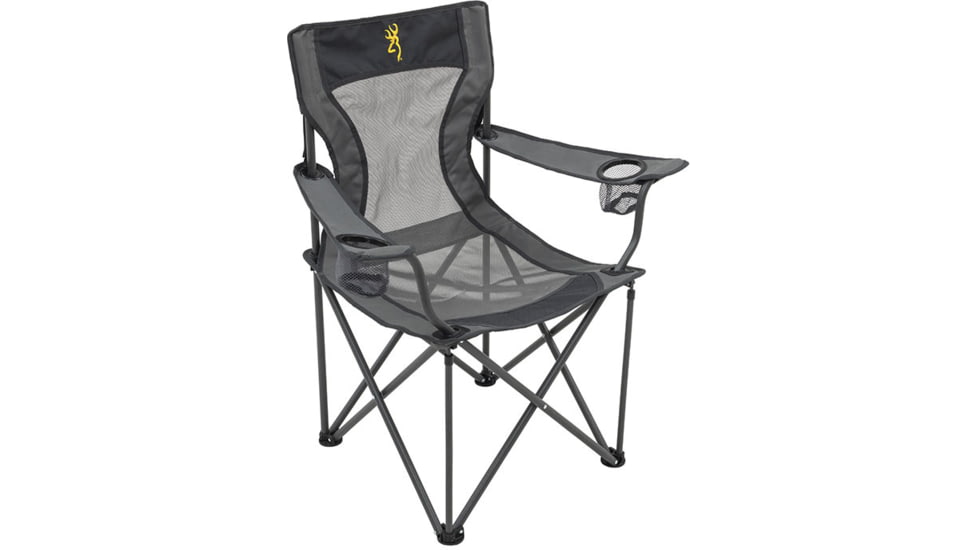 Browning Camping Grizzly Chair, Charcoal/Gray, 8518158