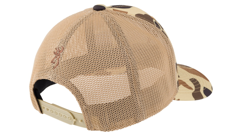 Browning Cupped Up Mesh Cap - Mens, Vintage Tan, One Size, 308311121