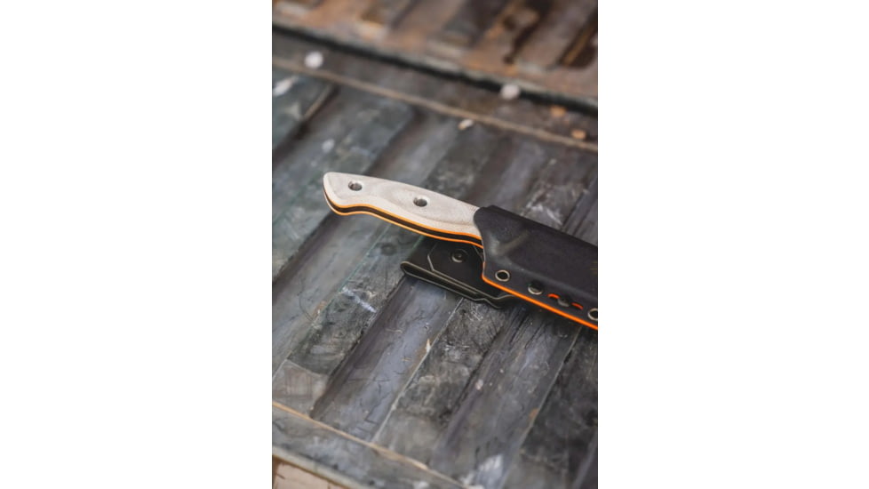 Browning Desolation Fixed Blade Knife, 6in, 440-C, Drop Point, G10 Handle, Black, 3220517B