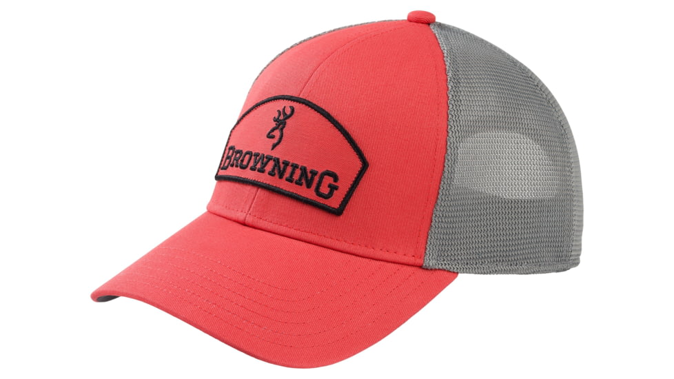 Browning Emblem Cap - Womens, Coral, One Size, 308567511