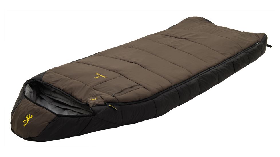 Browning McKinley, Long, Clay/Black Sleeping Bag, 0 Degrees 59222