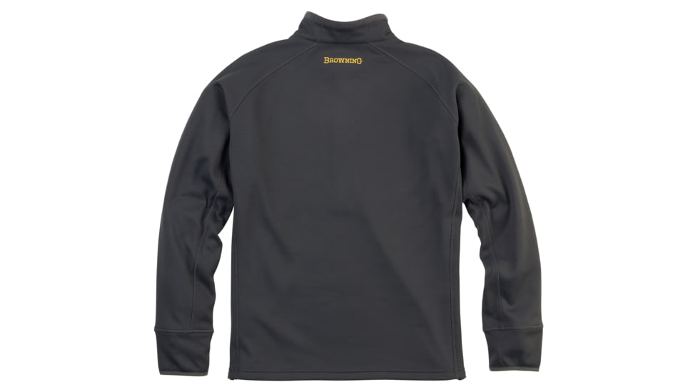 Browning Monroe 1/4 Zip Shirt - Mens, Carbon Gray, Medium, 3010977902
