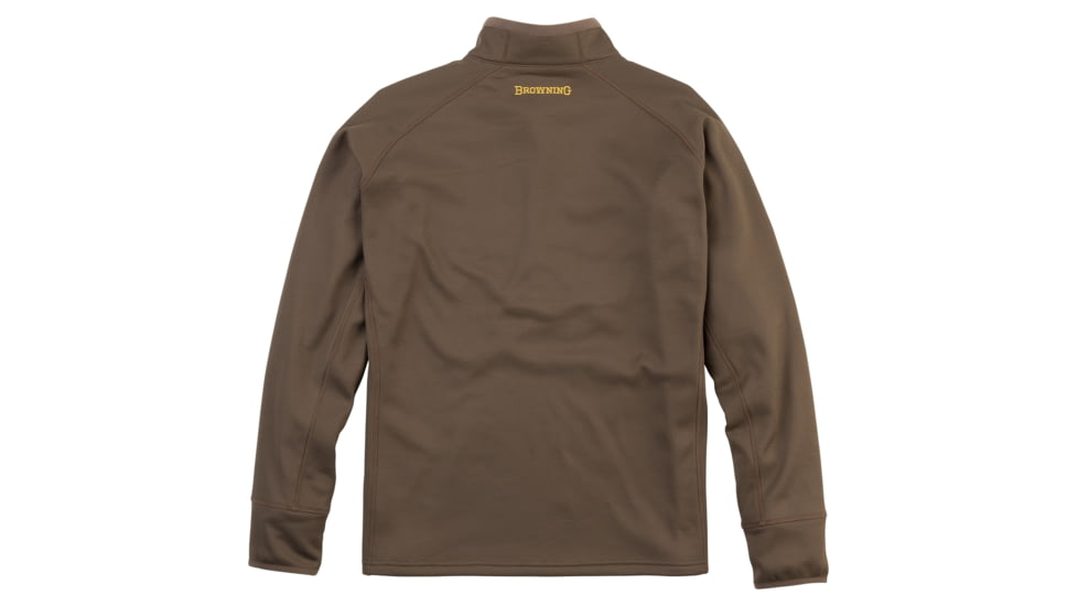 Browning Monroe 1/4 Zip Shirt - Mens, Major Brown, 3XL, 3010979806