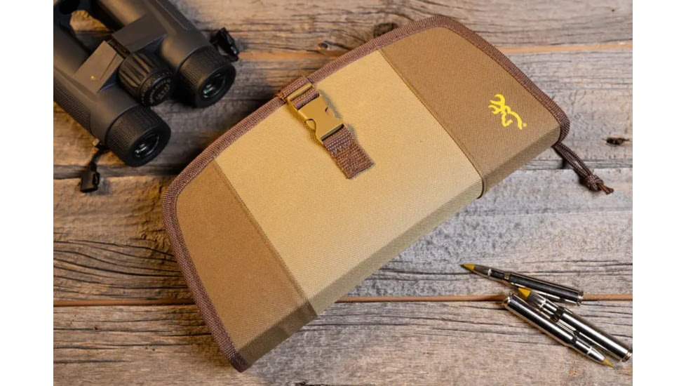 Browning Primal Combo 6PC Fixed Blade Knife - Box, 3.75in, Stainless Steel, Caper/Guthook/Skinner, Polymer/Rubber Handle, Tan, 3220422B