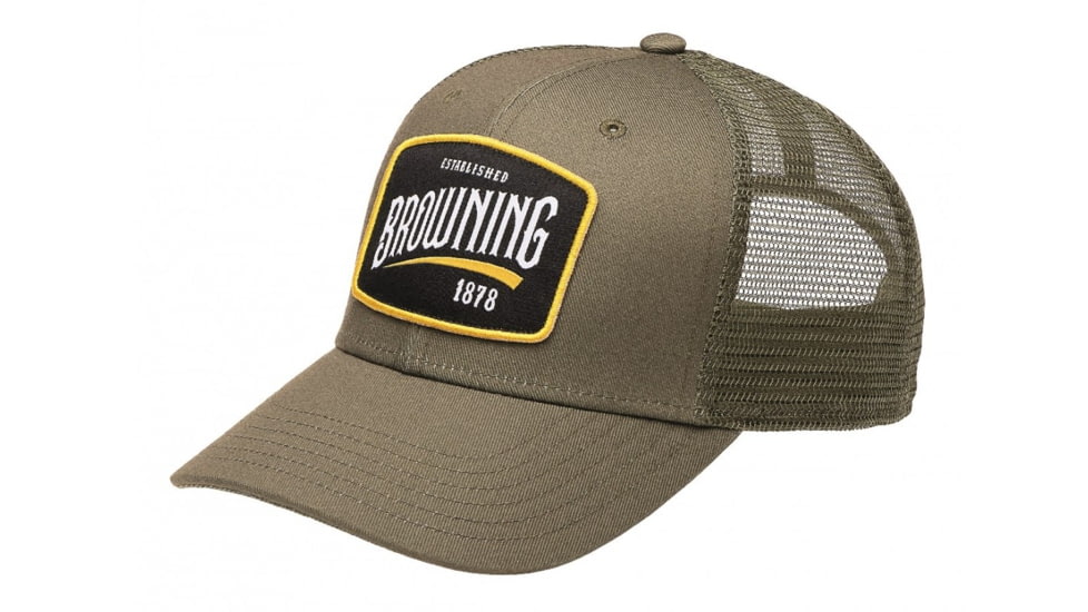 Browning Riverton Cap, Green, One Size, 308068641