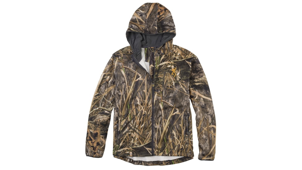 Browning Wasatch Fleece Jacket - Mens, Mossy Oak Shadow Grass Habitat, 3XL, 3048695906