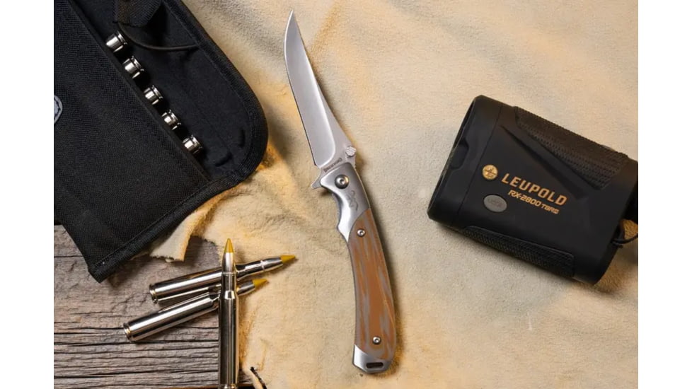 Browning Wicked Wing Folding Knife, 3.5in, 7Cr17Mov, Trailing Point, G10 Handle, N, 3220330