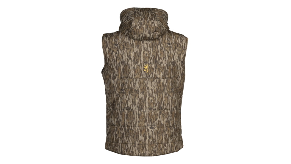 Browning Wicked Wing Insulated Vest - Mens, 2XL, Mossy Oak Bottomland, 3050431905