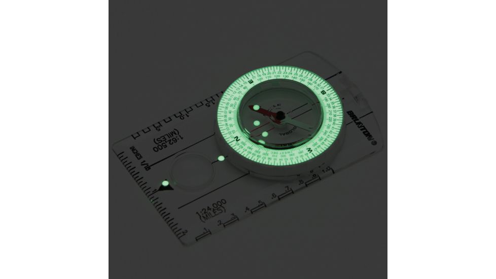 USED Brunton 8010 Compass - Glow F-8010-DMIL-GLOW, EDEMO1