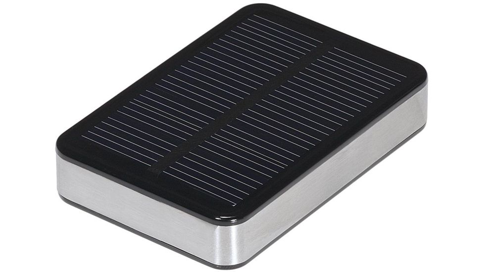 Brunton Ember Power Pack, 2800mAh rechargeable battery with solar panel, 3 in 1 USB Cable F-EMBER