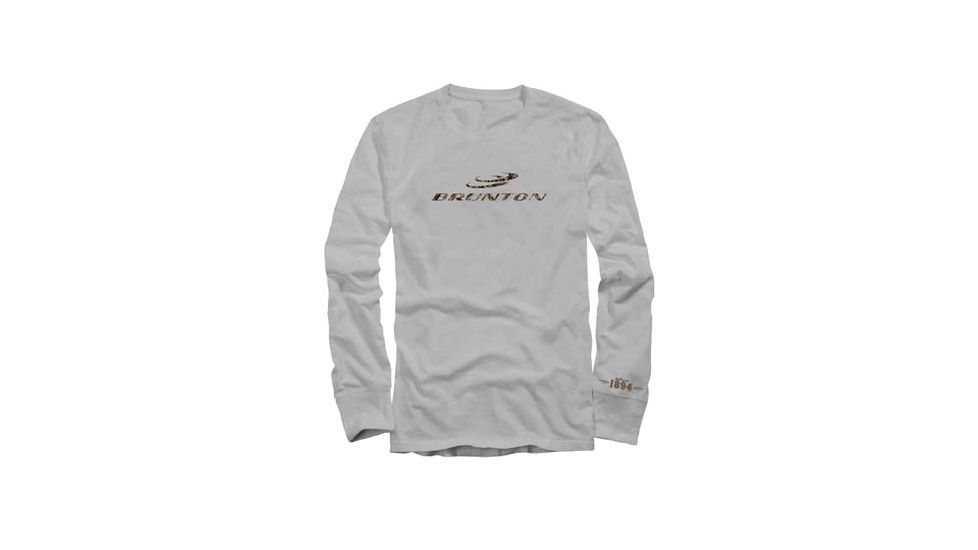 Brunton F Lscamo M Long Sleeve T Shirt W Camo Logo