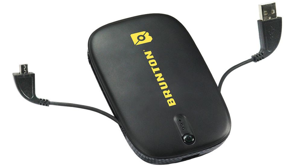 Brunton Heavy Metal 5500 Portable Charger, Black F-HEAVY-BK