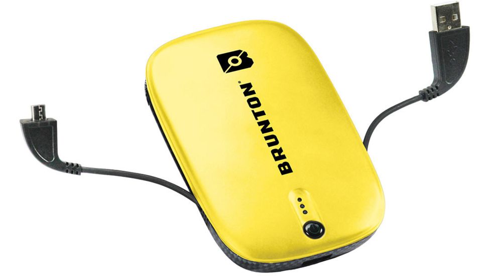 Brunton Heavy Metal 5500 Portable Charger, Yellow F-HEAVY-YL