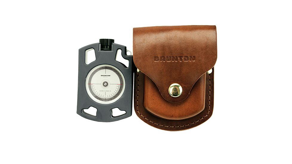 Brunton Omnislope Aluminum Compass, 2.5in. x 3.5in. x 0.5in. 196554