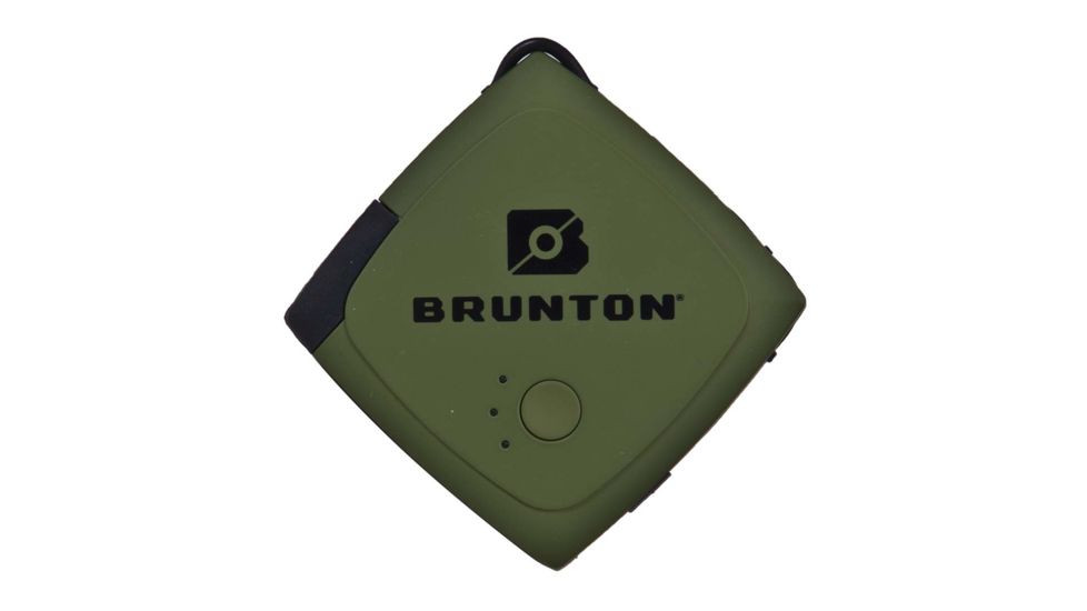 Brunton Pulse 1500 Portable Charger, Outdoor Green, 1x Charge F-PULSE-OG