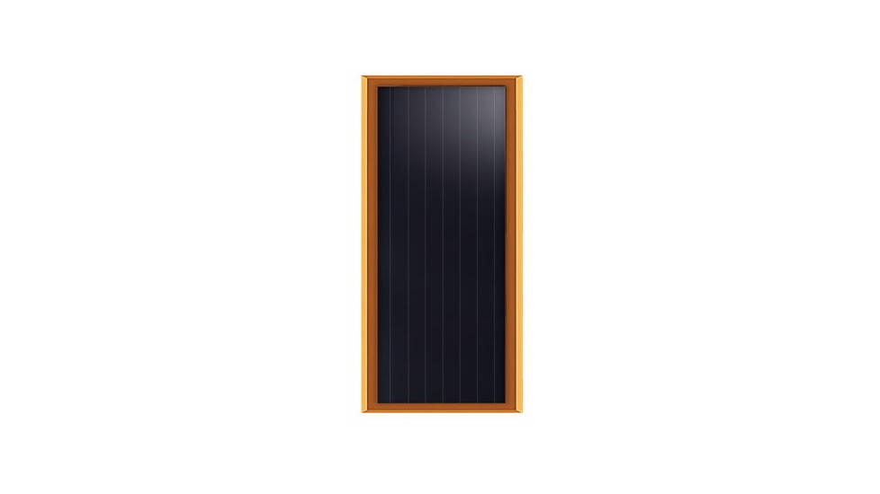 Brunton Solarflat2-Amorphous Solar Panel 2 watt 12 volt F-SOLARFLT2 in Orange