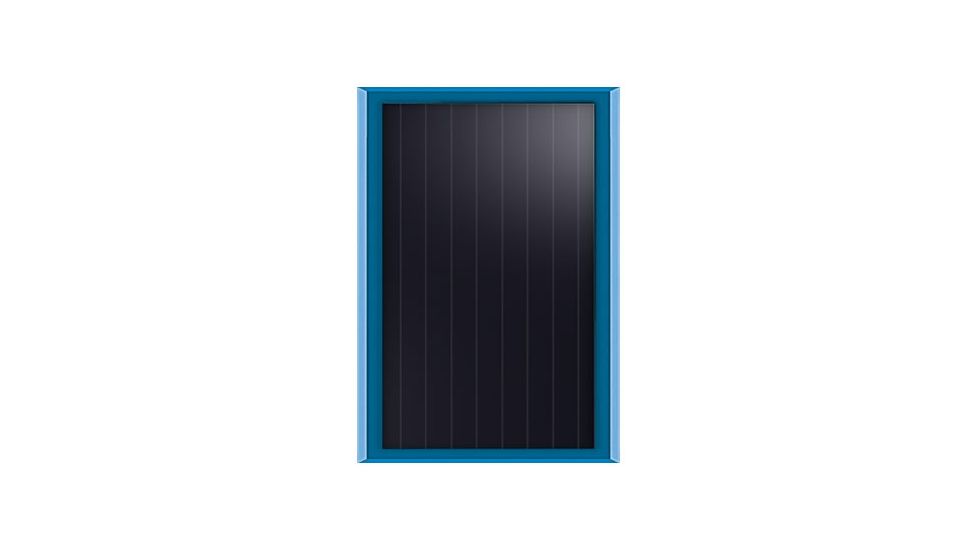 Brunton Solarflat2-Amorphous Solar Panel 2 watt 6 volt F-SOLARFLT2-6 in Blue