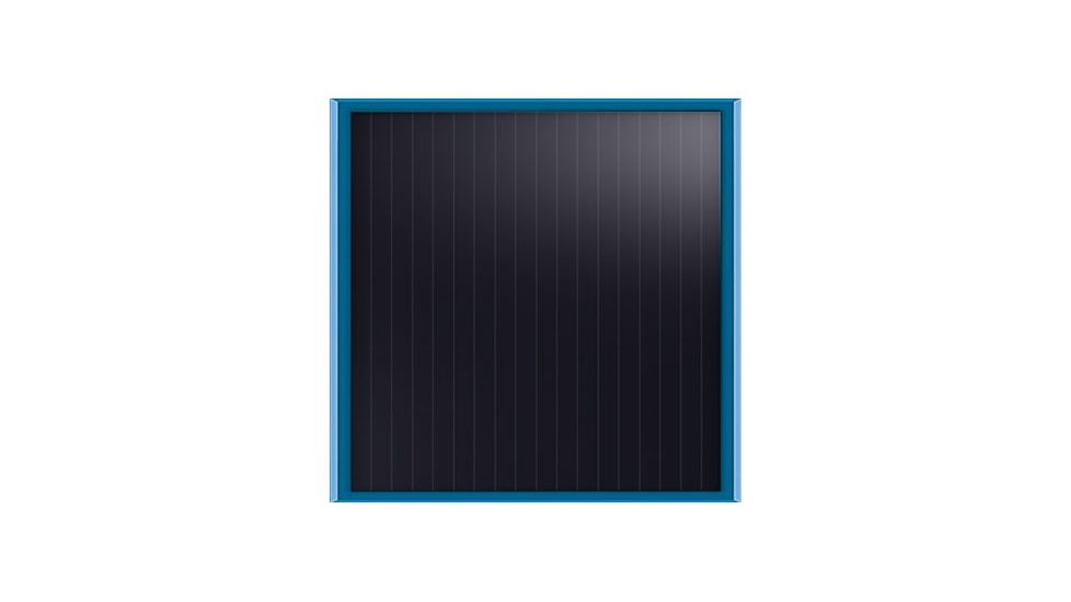 Brunton Solarflat5-Amorphous Solar Panel 5 watt 12 volt F-SOLARFLT5 in Blue