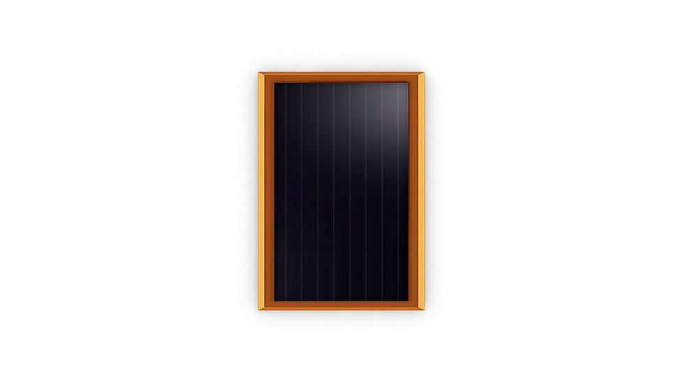 Brunton Solarflat2-Solar, amorphous panel, 2 watt 6 volt