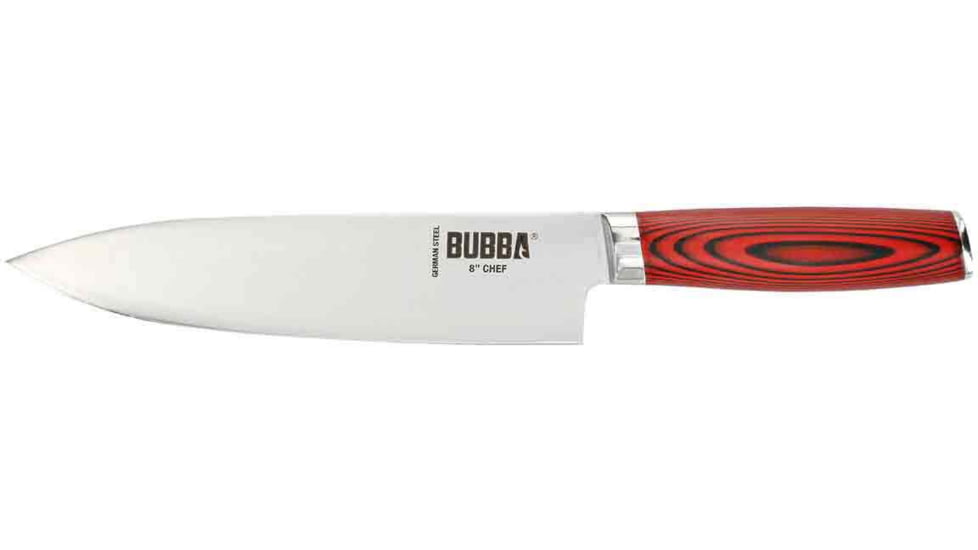 Bubba Blade Complete Kitchen And Steak Knife Set, Stainless Steel, G10 Handles, 1137661