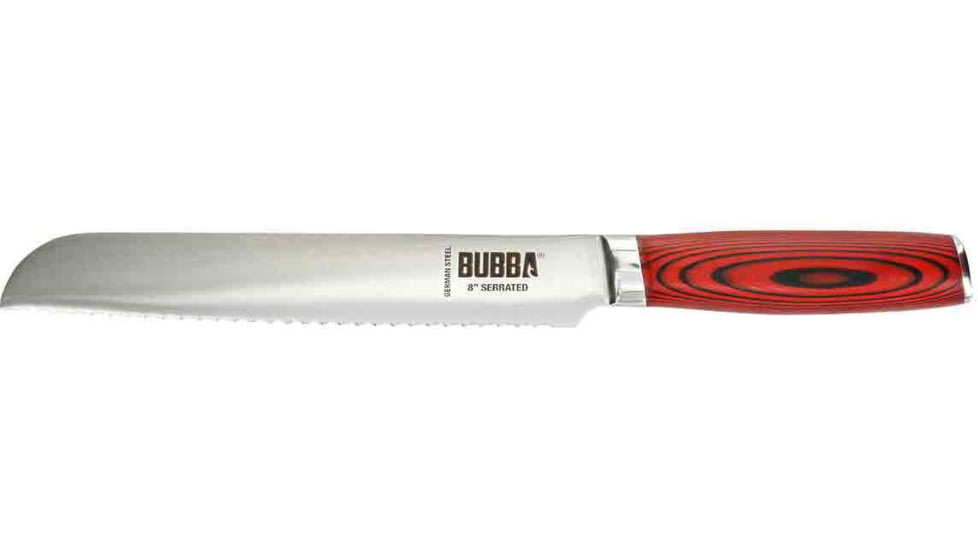 Bubba Blade Complete Kitchen And Steak Knife Set, Stainless Steel, G10 Handles, 1137661