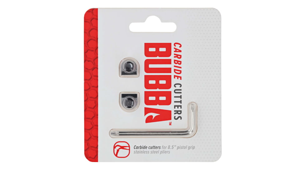 Bubba Blade Cutter Accessory 3, 2 Pack, 8.5in Pistol Grip, Stainless Steel, 1179968