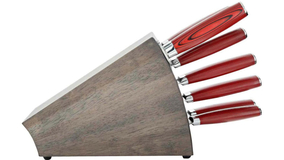 Bubba Blade Kitchen Kitchen Knife Set, Stainless Steel, G10 Handles, 1135891