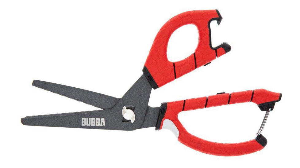 Bubba Blade Large Shears w/No-Slip Grip &amp; Bottle Opener/Sharpener, 1099915